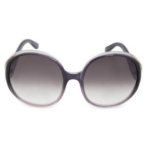 Chloe Grey Oval Sunglasses